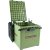 Yakattack BlackPak Pro, 13 x 16 x 13, Green, Includes lid and 4 rod holders