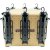 Yakattack BlackPak Pro, 16x16x13, DesertSand, Includes lid and 6 rod holders