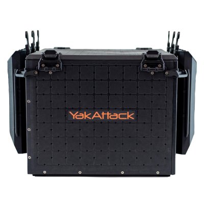 Yakattack BlackPak Pro, 16 x 16 x 13, Black, Includes lid and 6 rod holders