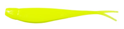 ZMAN SCENTED JERK SHADZ 4inch Hot Chartreuse 5 PACK